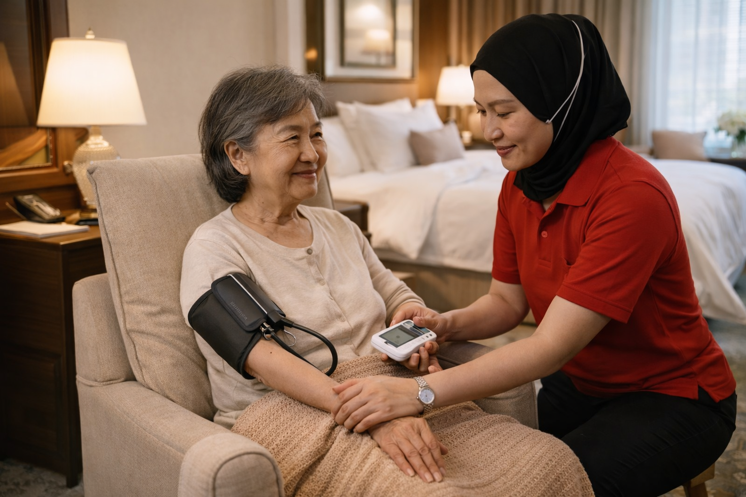 Nursing care and monitoring